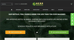 Desktop Screenshot of herps.com