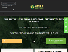 Tablet Screenshot of herps.com
